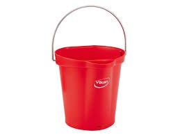 vikan rød spand 6l