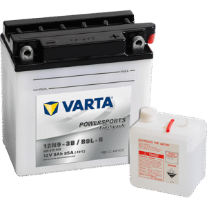 varta powersports freshpack 12v 9 ah