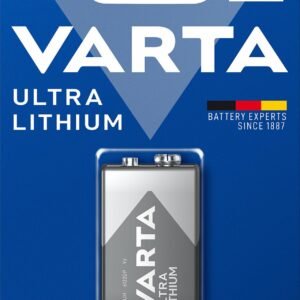 varta lithium batteri 9v