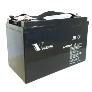 vision fm serie 12v 100ah agm batteri