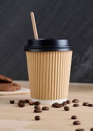 kaffebæger, abena gastro, 9,3cm, Ø7cm, 20 cl, brun, pe/pap, 7,5 oz