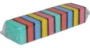 skuresvamp 9x6x3cm 10stk