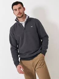 classic half zip sweatshirt