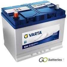 varta akkumulator, e24, 70ah