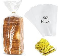 brødpose, 16x8x45cm, 50gr,ril grovbrødspose stor