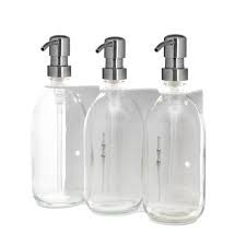 dispenser, neutral, 375ml, hvid, plast, til sæbe