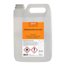 5 l hånddesinfektion gel 85%