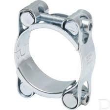 spændebånd dobbelt 40 50 mm rf din912 kramp