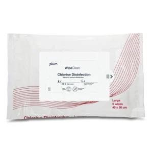 wet wipe chlorine disenfektion 24x5stk