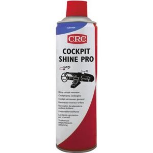 bilpleje vinylglans crc cockpit shine pro aerosol 500 ml crc 32724