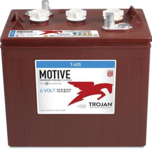 trojan batteri 6v 215ah lpt gevindpol