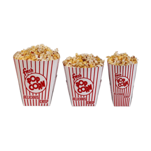 pop corn bikar 85oz 250stk
