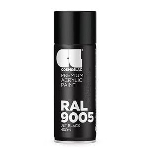 spraymaling ral 9005 jetsort mat 400 ml
