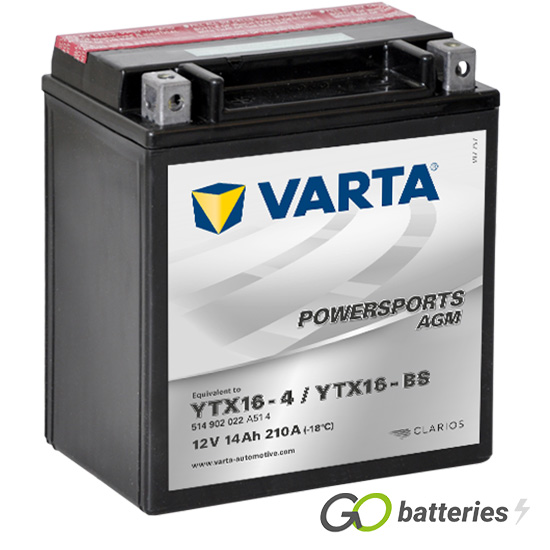 varta ytx16 14ah 210 a varta ytx16 14ah 210 a