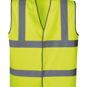 vejvest en20471 gul s/m klasse 2:2 100% polyester