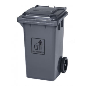 ruskstativ á hjólum 100l