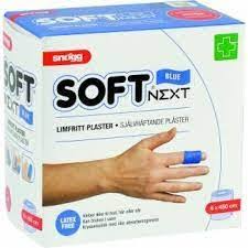 soft plaster, blå