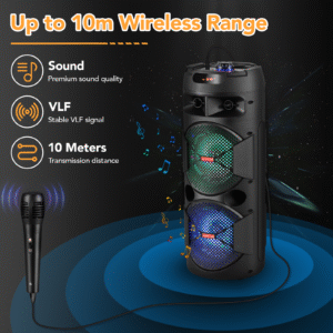 xzound ps67 dual 6.5" party speaker