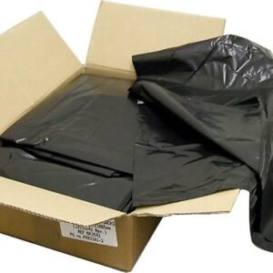 svartir sekkir 100l 70x110 70my posar 16rl 8stk