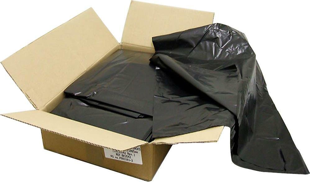 svartir sekkir 100l 70x110 70my posar 16rl 8stk svartir sekkir 100l 70x110 70my posar 16rl 8stk